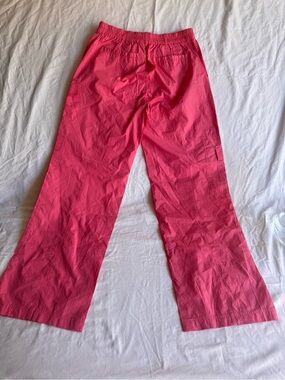 La Hearts Hot Pink Wide Leg Cargo Pants